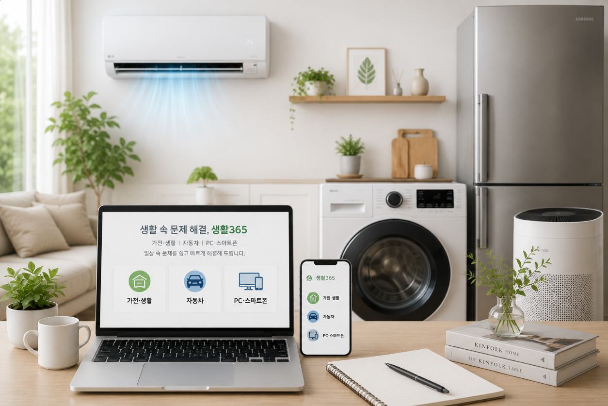 생활365 가전·생활 자동차 PC·스마트폰 생활정보